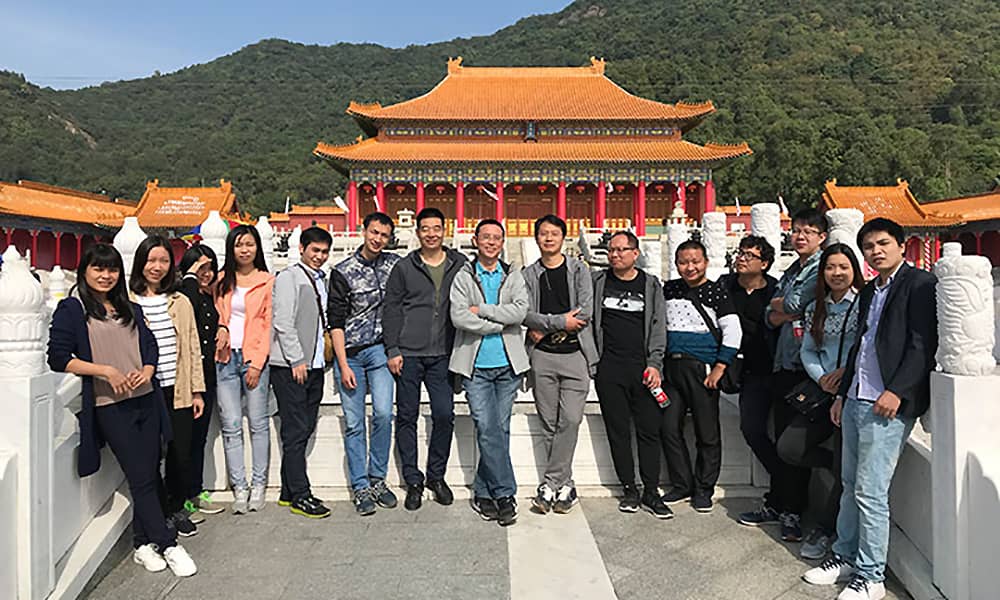 金年会项目中心集体游：西樵山国艺影视城