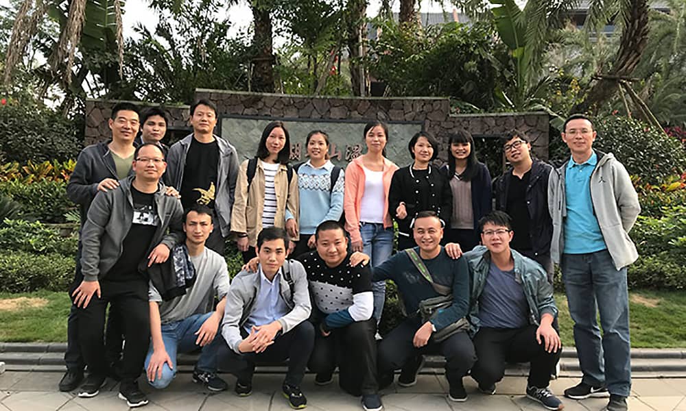 金年会项目中心集体游：美的鹭湖半山温泉