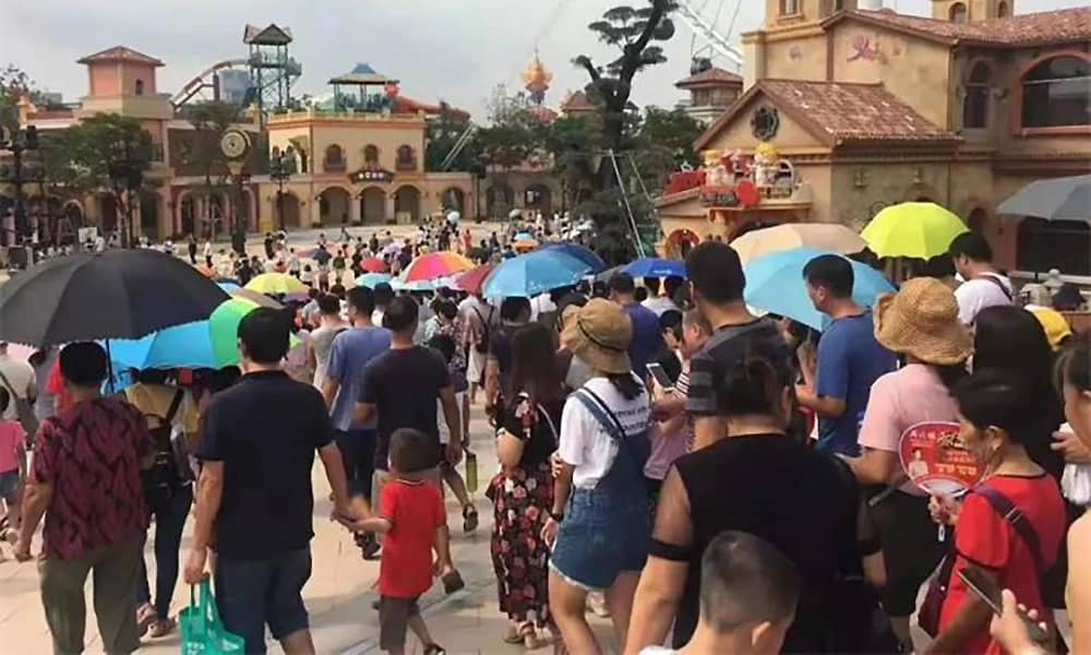 金年会参与打造的欢乐海岸PLUS三天迎客超16万人！