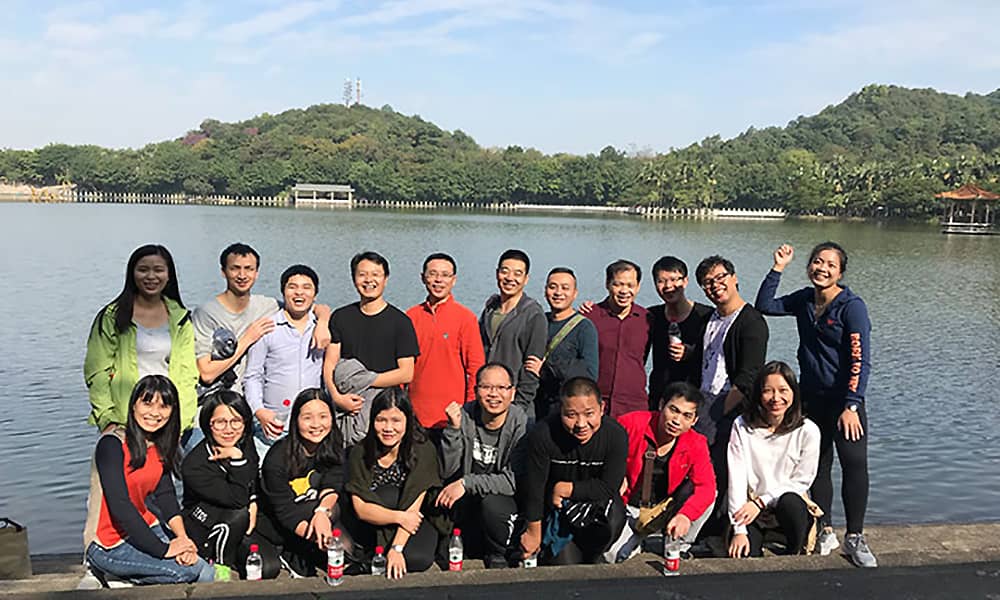 金年会项目中心集体游：西樵山风景名胜区