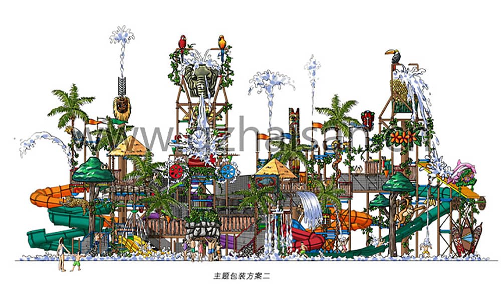 金年会为海花岛水上主题乐园提供设备制造安装全程服务