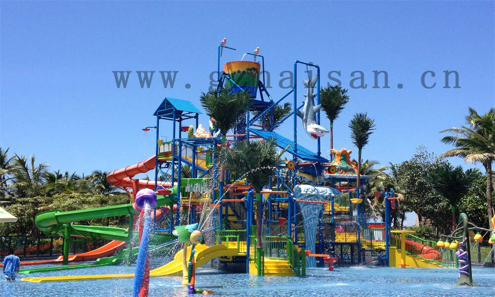 游乐园水上滑梯最长的,水上滑梯